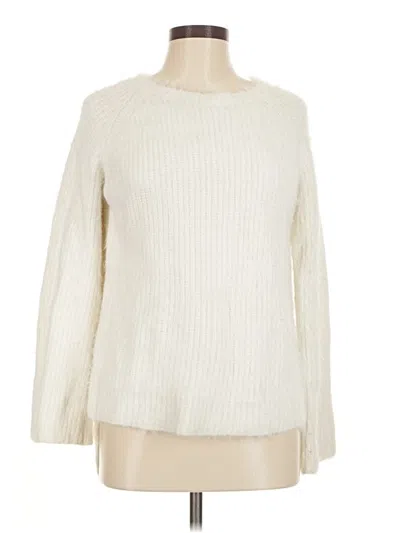 Pre-owned Assorted Brands Pullover Sweater In White