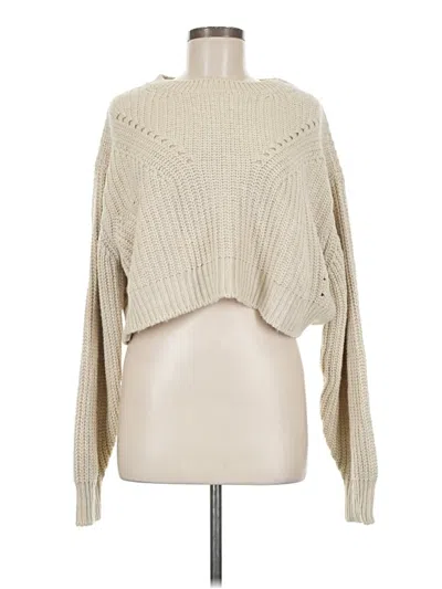Pre-owned Assorted Brands Pullover Sweater In White