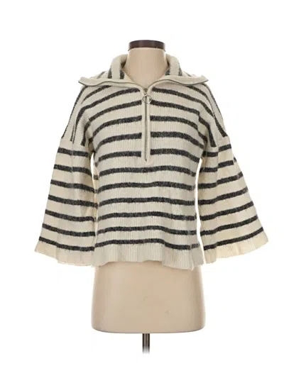Pre-owned Assorted Brands Pullover Sweater In White