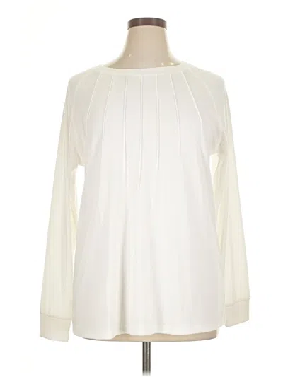 Pre-owned Assorted Brands Pullover Sweater In White