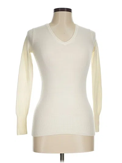 Pre-owned Assorted Brands Pullover Sweater In White