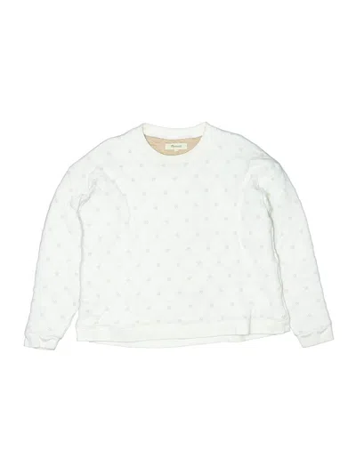 Pre-owned Assorted Brands Kids' Pullover Sweater In White