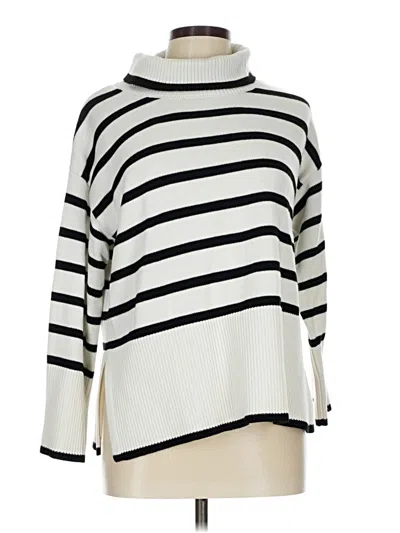 Pre-owned Assorted Brands Pullover Sweater In White