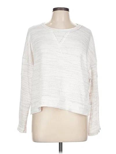 Pre-owned Assorted Brands Pullover Sweater In White