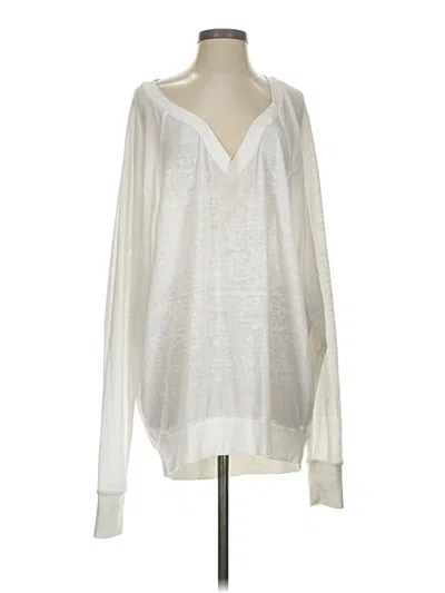 Pre-owned Assorted Brands Pullover Sweater In White