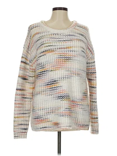 Pre-owned Assorted Brands Pullover Sweater In White