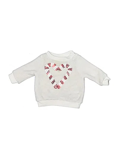 Pre-owned Assorted Brands Babies' Pullover Sweater In White