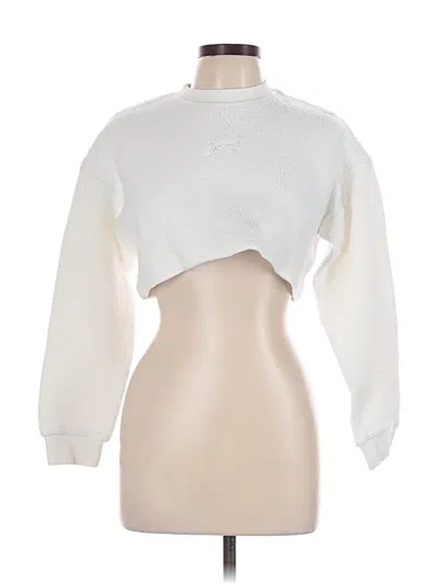 Pre-owned Assorted Brands Pullover Sweater In White