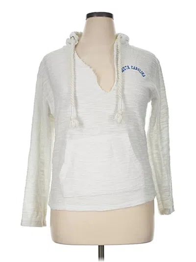 Pre-owned Assorted Brands Pullover Sweater In White