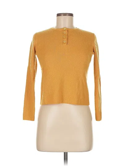Pre-owned Assorted Brands Pullover Sweater In Yellow