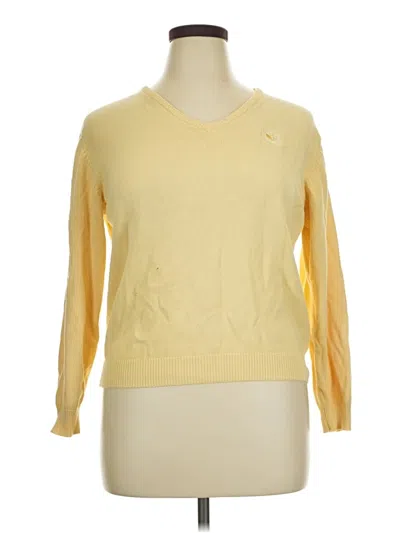 Pre-owned Assorted Brands Pullover Sweater In Yellow