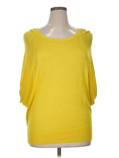 Pre-owned Assorted Brands Pullover Sweater In Yellow