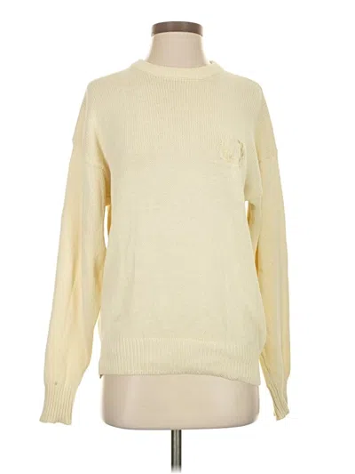 Pre-owned Assorted Brands Pullover Sweater In Yellow