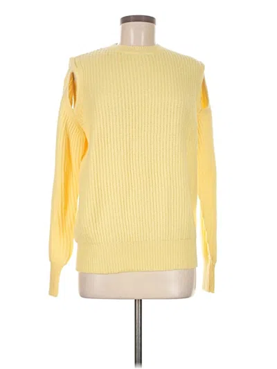Pre-owned Assorted Brands Pullover Sweater In Yellow