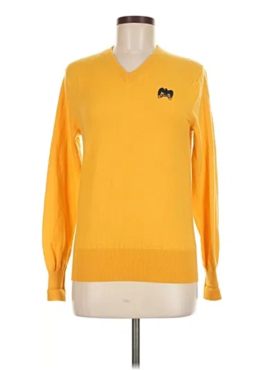 Pre-owned Assorted Brands Pullover Sweater In Yellow