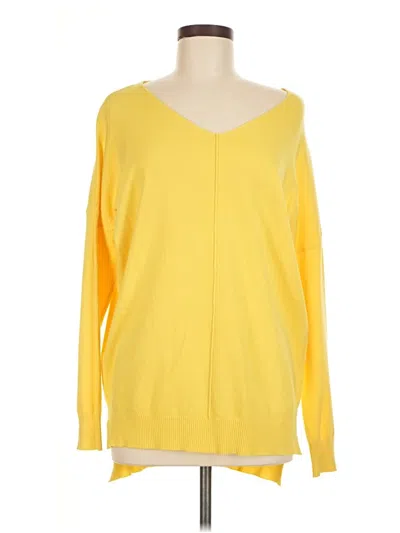 Pre-owned Assorted Brands Pullover Sweater In Yellow