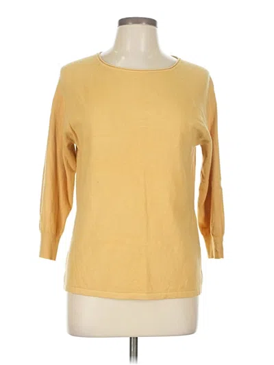 Pre-owned Assorted Brands Pullover Sweater In Yellow