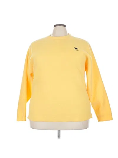 Pre-owned Assorted Brands Pullover Sweater In Yellow
