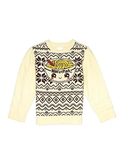 Pre-owned Assorted Brands Kids' Pullover Sweater In Yellow