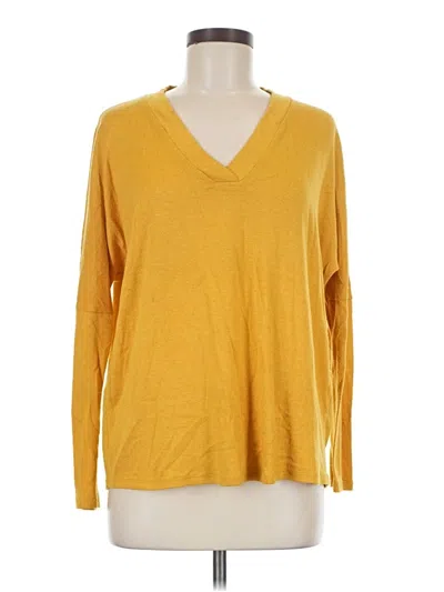 Pre-owned Assorted Brands Pullover Sweater In Yellow