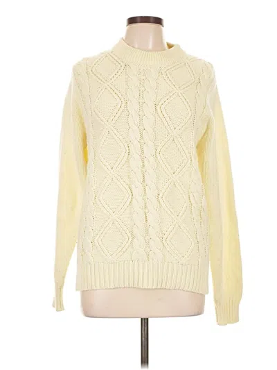 Pre-owned Assorted Brands Pullover Sweater In Yellow