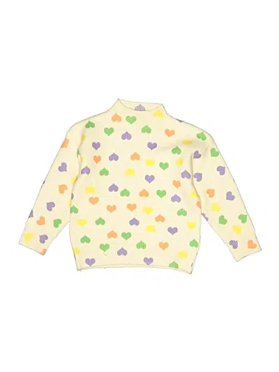 Pre-owned Assorted Brands Kids' Pullover Sweater In Yellow
