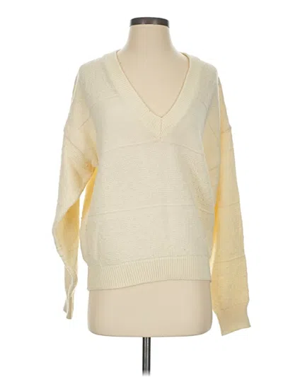 Pre-owned Assorted Brands Pullover Sweater In Yellow