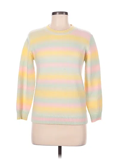 Pre-owned Assorted Brands Pullover Sweater In Yellow