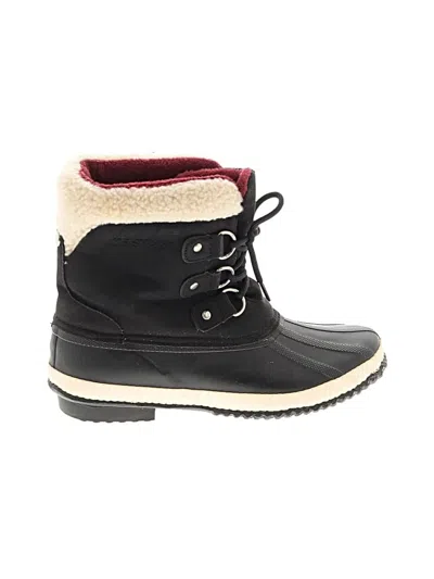 Pre-owned Assorted Brands Rain Boots In Black