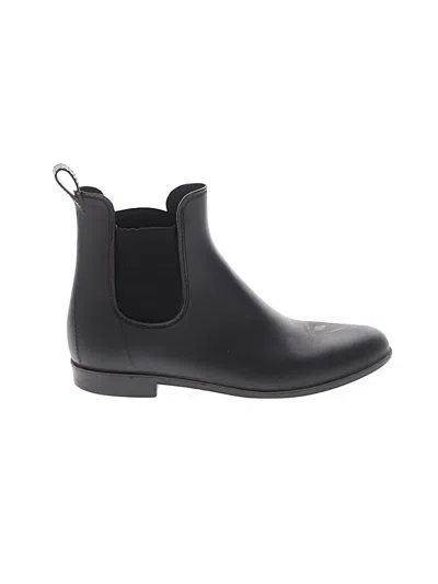 Pre-owned Assorted Brands Rain Boots In Black