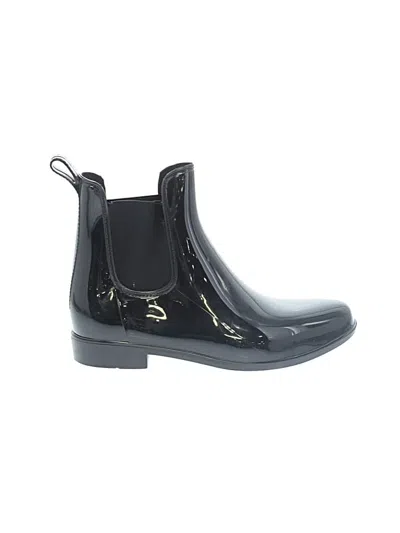 Pre-owned Assorted Brands Rain Boots In Black