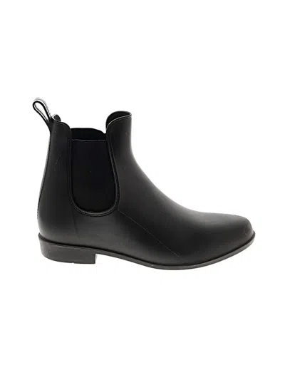 Pre-owned Assorted Brands Rain Boots In Black
