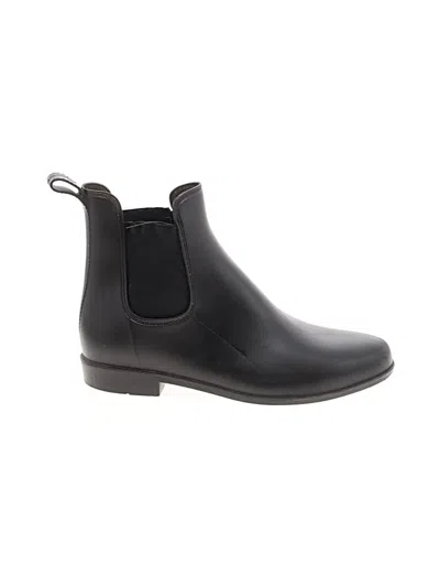 Pre-owned Assorted Brands Rain Boots In Black