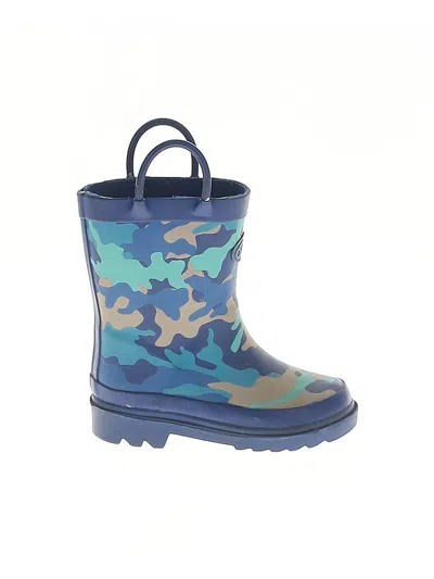 Pre-owned Assorted Brands Kids' Rain Boots In Blue