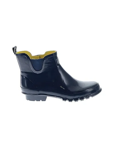 Pre-owned Assorted Brands Rain Boots In Blue