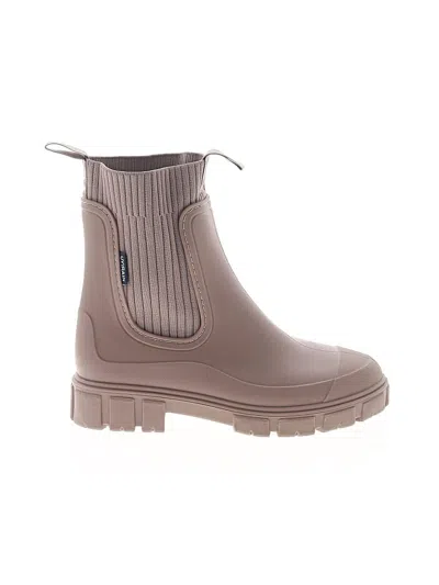 Pre-owned Assorted Brands Rain Boots In Gray