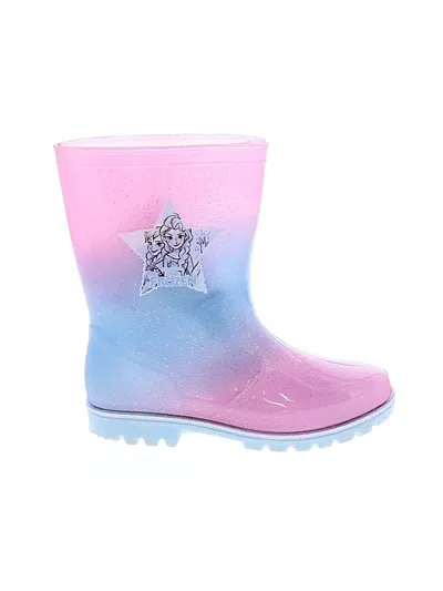 Pre-owned Assorted Brands Kids' Rain Boots In Pink
