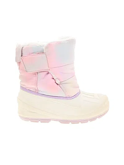Pre-owned Assorted Brands Kids' Rain Boots In White