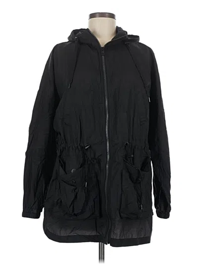 Pre-owned Assorted Brands Raincoat In Black