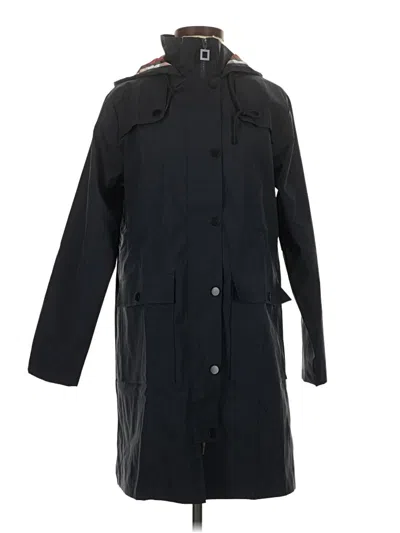 Pre-owned Assorted Brands Raincoat In Black