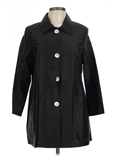 Pre-owned Assorted Brands Raincoat In Black