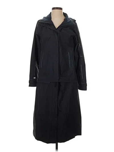 Pre-owned Assorted Brands Raincoat In Black