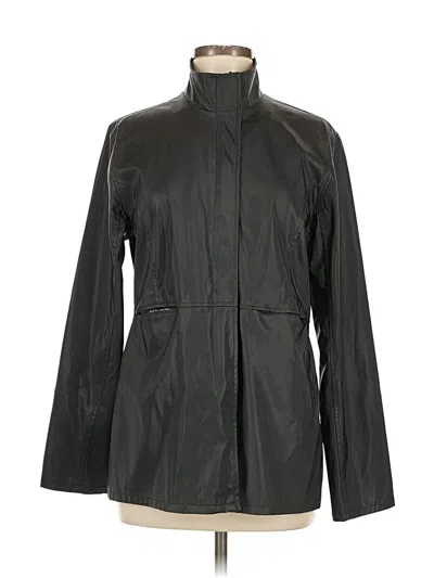 Pre-owned Assorted Brands Raincoat In Black