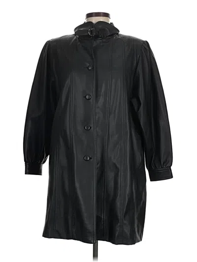 Pre-owned Assorted Brands Raincoat In Black