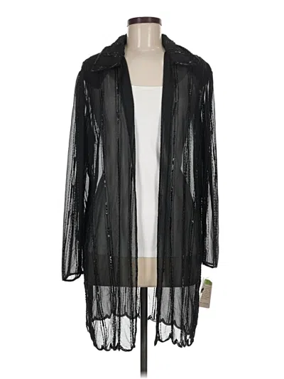 Pre-owned Assorted Brands Raincoat In Black