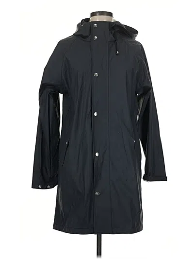 Pre-owned Assorted Brands Raincoat In Black