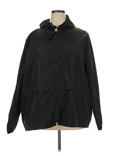 Pre-owned Assorted Brands Raincoat In Black
