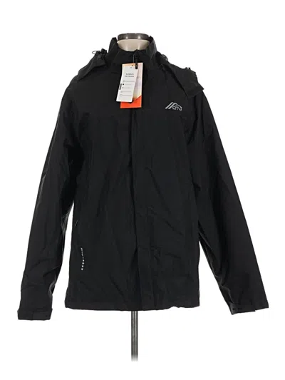 Pre-owned Assorted Brands Raincoat In Black