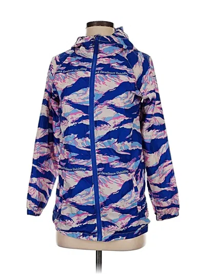 Pre-owned Assorted Brands Raincoat In Blue