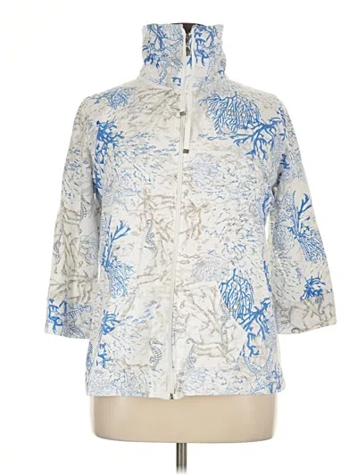 Pre-owned Assorted Brands Raincoat In Blue